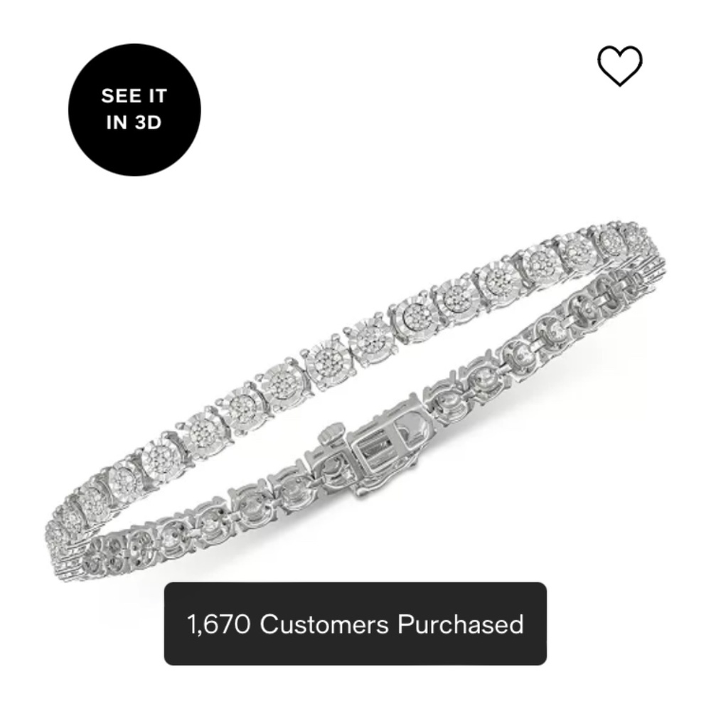 Diamond bracelet